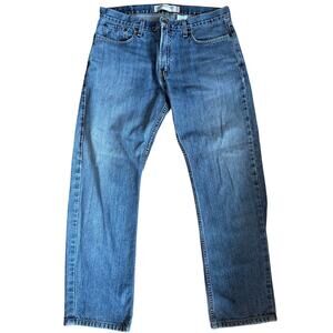 Levi’s Men’s 527 Low Boot Cut Blue Jeans 34 x 30
